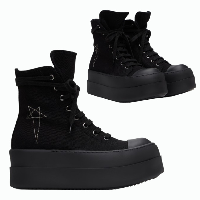 関税負担なし◆RICK OWENS◆DRKSHDW ダブルバンパー スニーカー