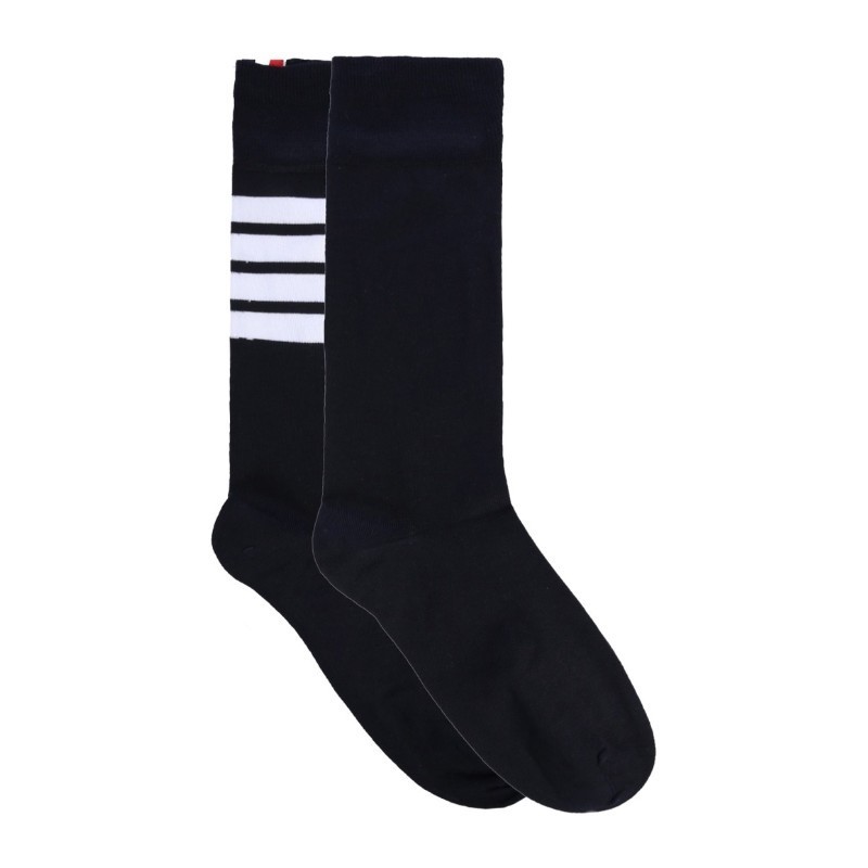 タイツ・ソックス THOM BROWNE FW25 CALZINO CON LOGO (FAS020B 01690415)