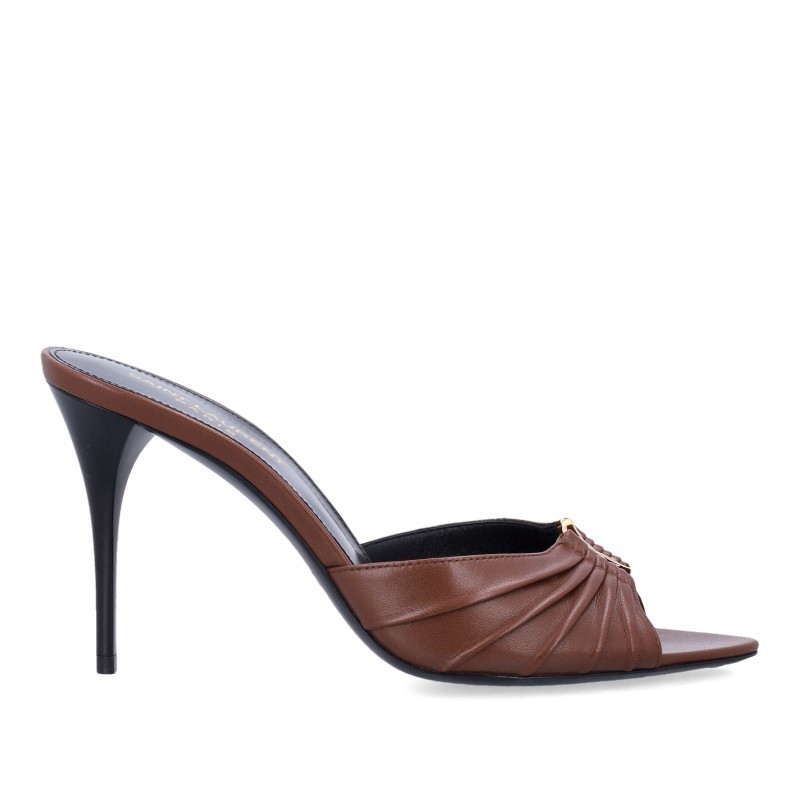 サンダル・ミュール Saint Laurent FW25 BABYLON MULE 90 (819075AADF0 2603)