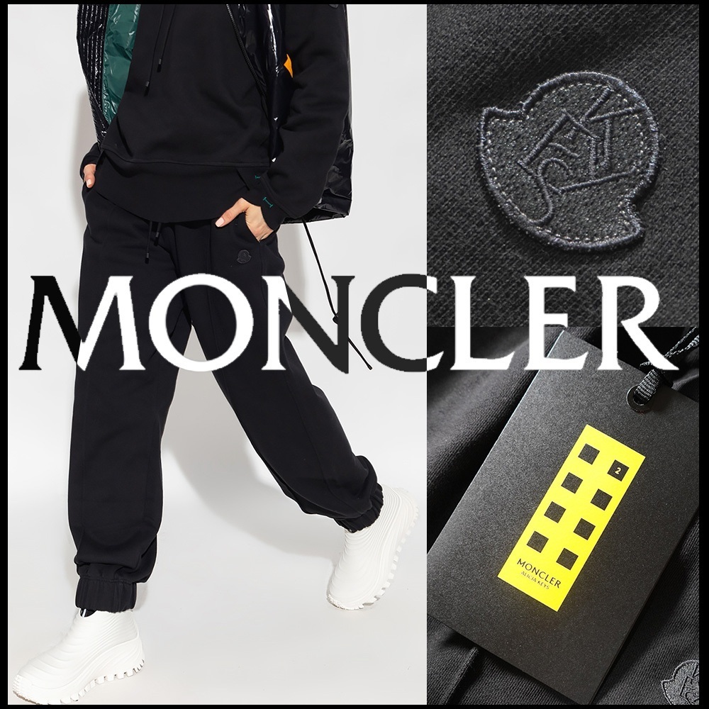 MONCLER x ALICIA KEYS モンクレール ワイドジョガーパンツ