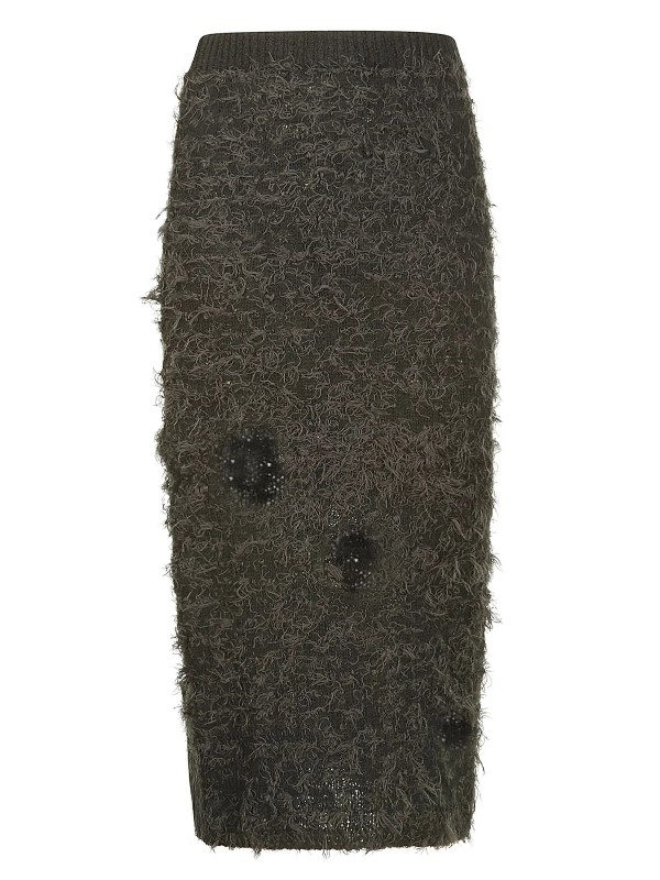 【関税込 日本発送】Acne Studios フィット ウール混スカート