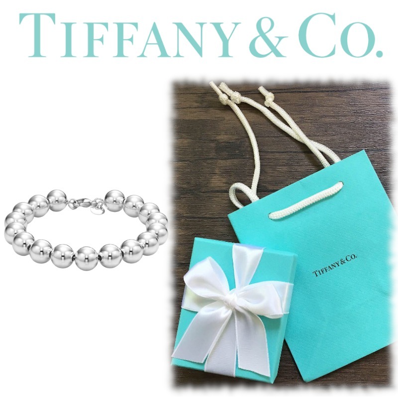 人気♪ Tiffany(ティファニー) ボール シルバー ブレスレット