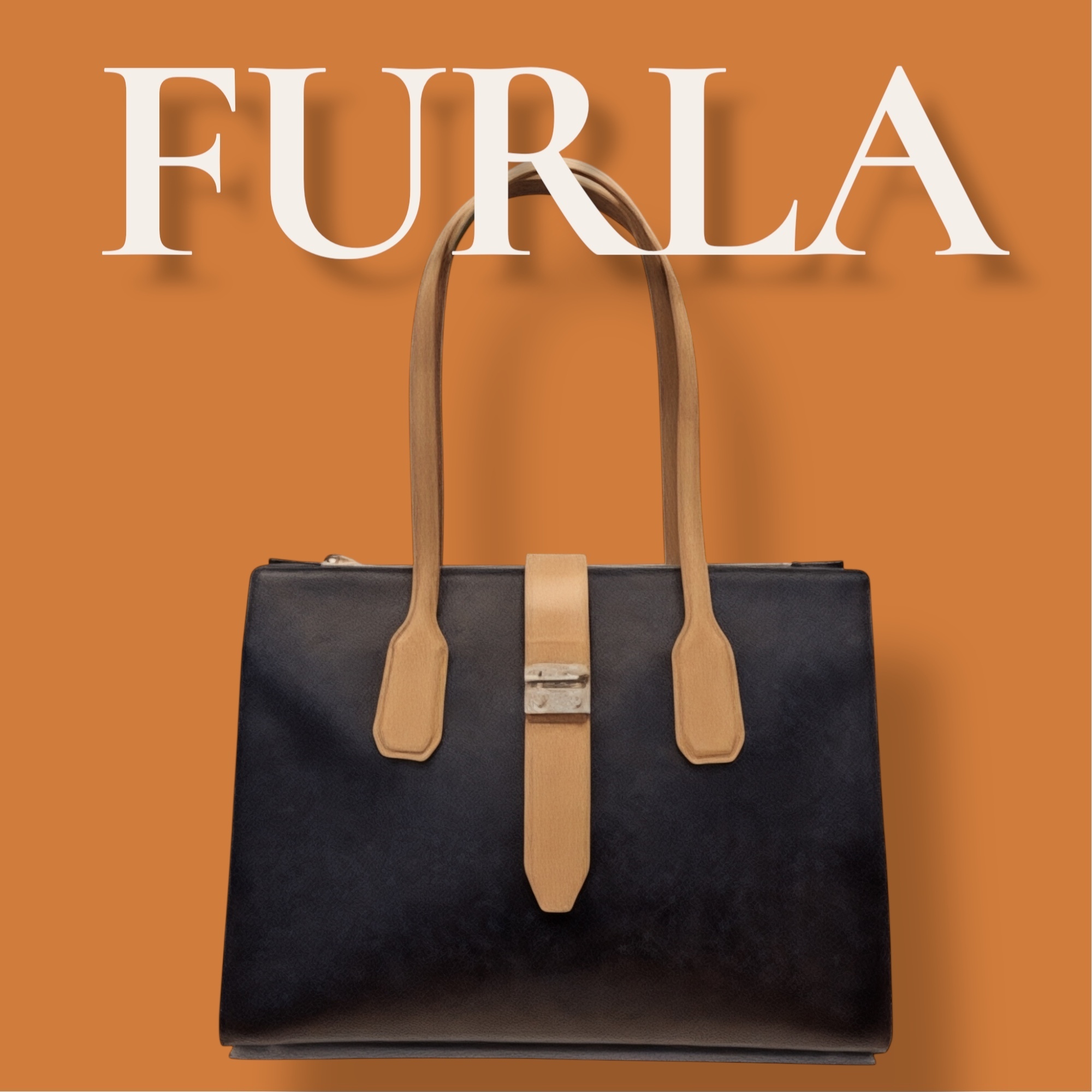 ☆要在庫確認☆【FURLA】レザー メトロミディアムトートバッグ