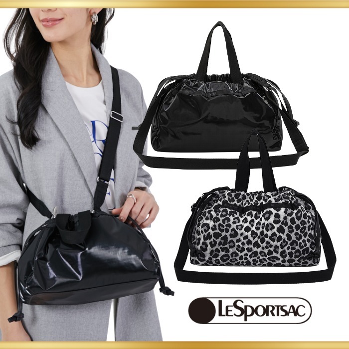 【LeSportsac】レスポートサック E/W CITY DRAWSTRING BAG