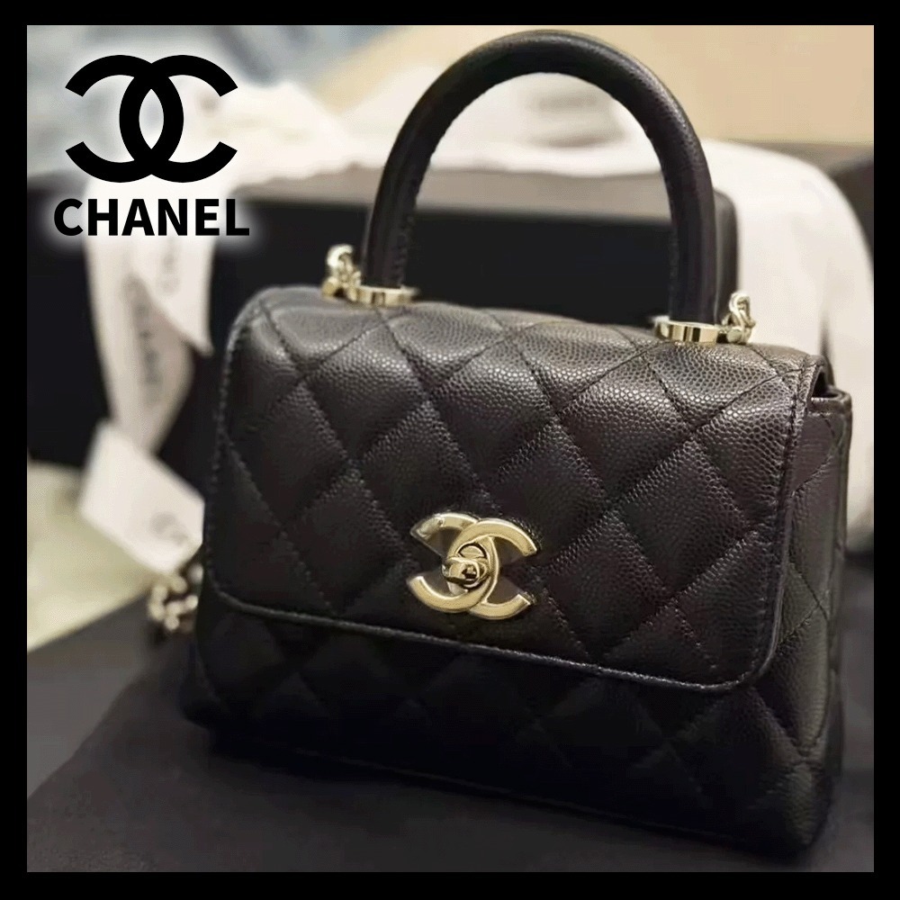 洗練のコンパクトバッグ【CHANEL】ココハンドルミニ 14.5cm
