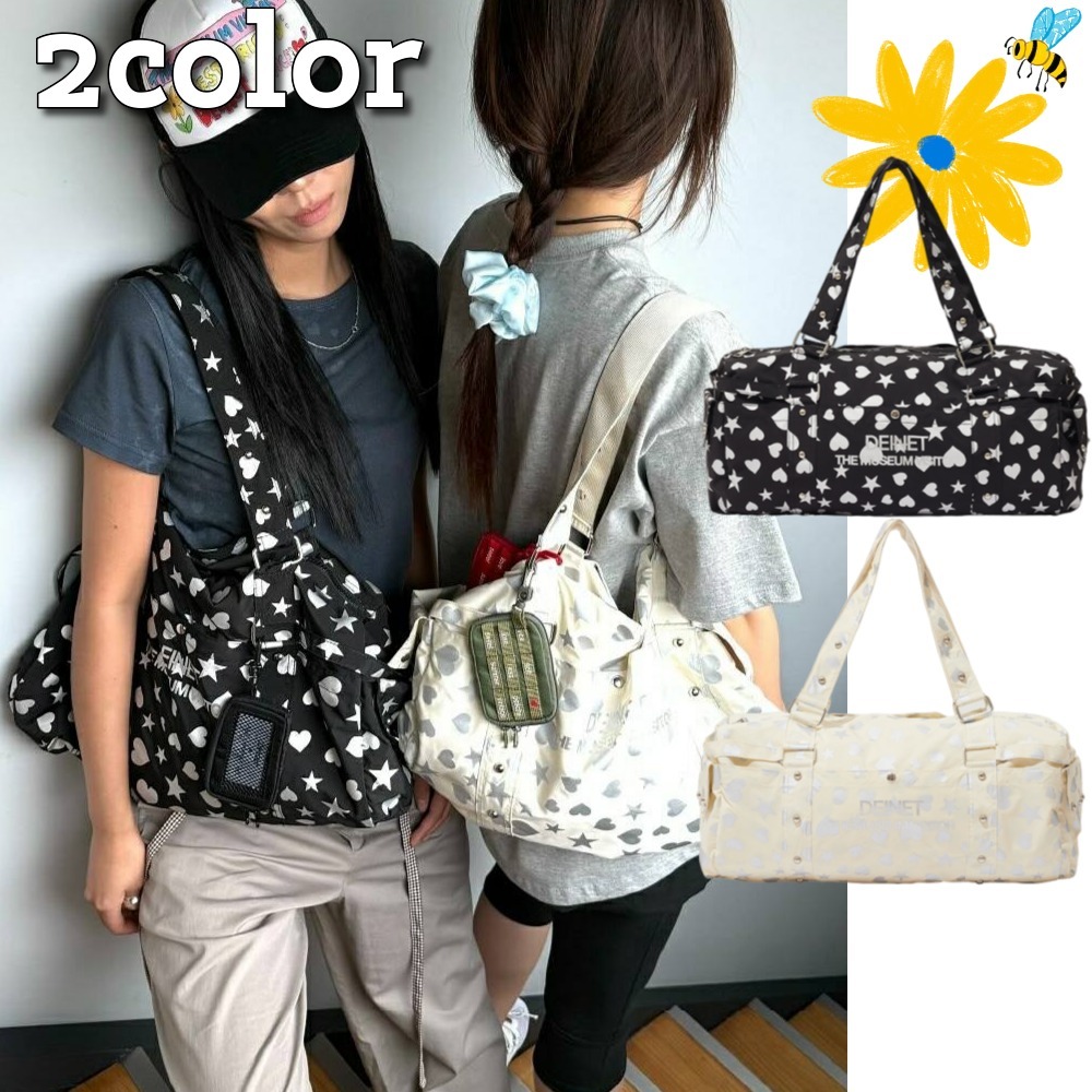 【THE MUSEUM VISITOR】TMV X DEINET HEART STAR DUFFLE BAG