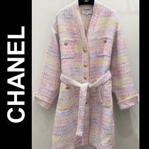 《ポップをはおる》CHANEL コットンキャンディな ロング コート