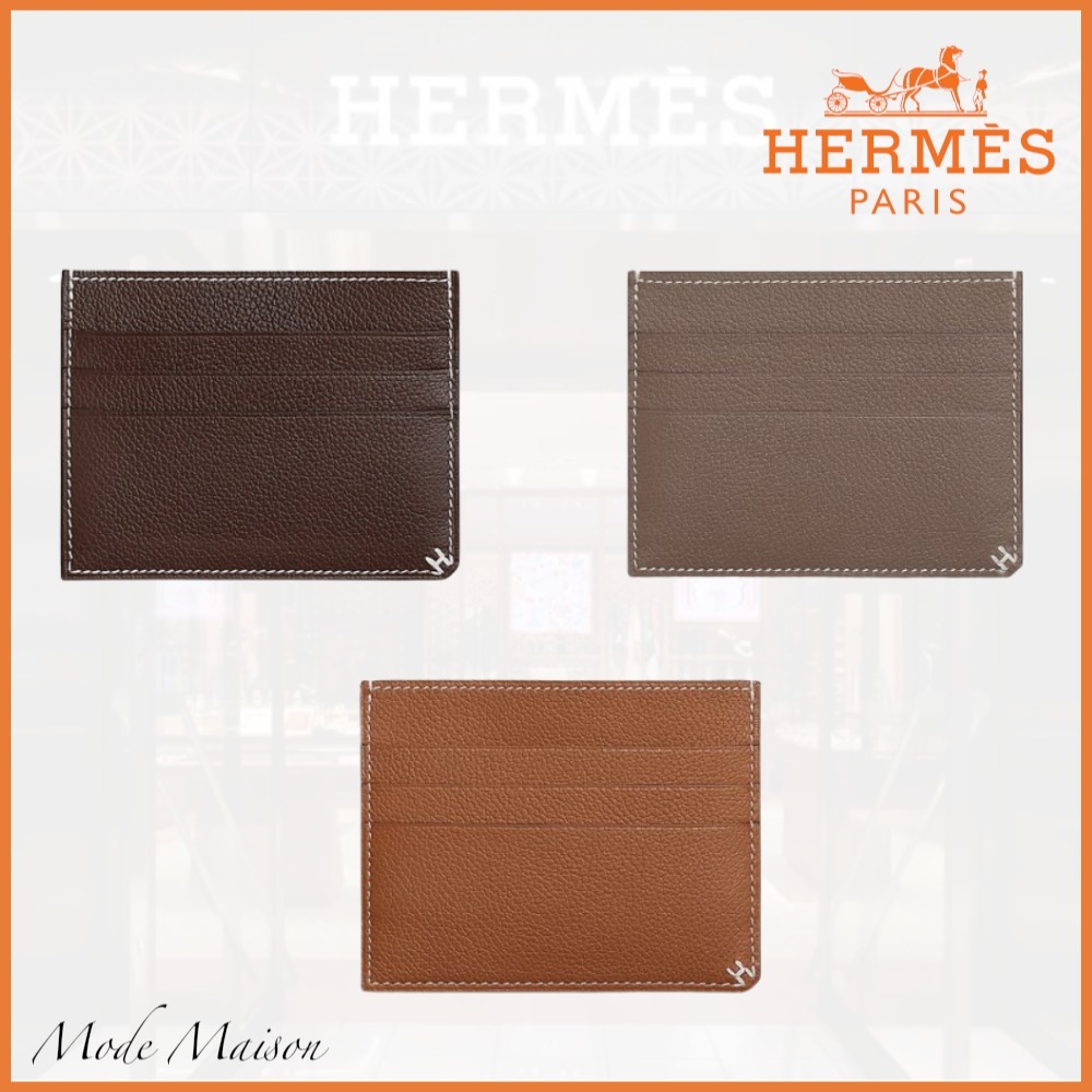 【ギフトやご褒美に♡】HERMES カードケース Hセリエ