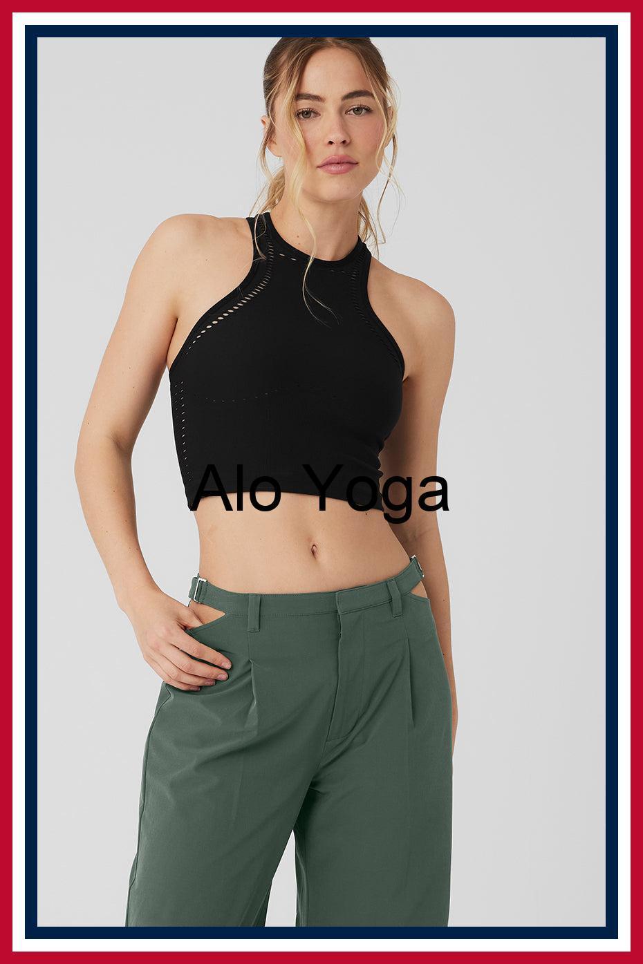 ブラジャー [Alo Yoga] Seamless Open Air Racerback Tank