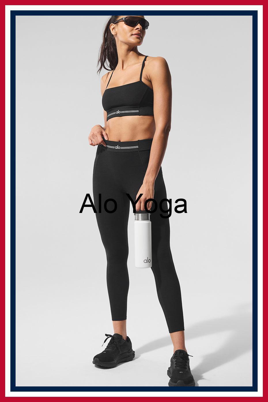 フィットネスボトムス [Alo Yoga] Alosoft High-Waist 7/8 Relay Legging