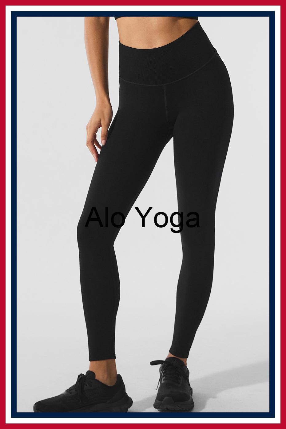 フィットネスボトムス [Alo Yoga] Seamless Winter Warm Plush High-Waist 7/8 Legging