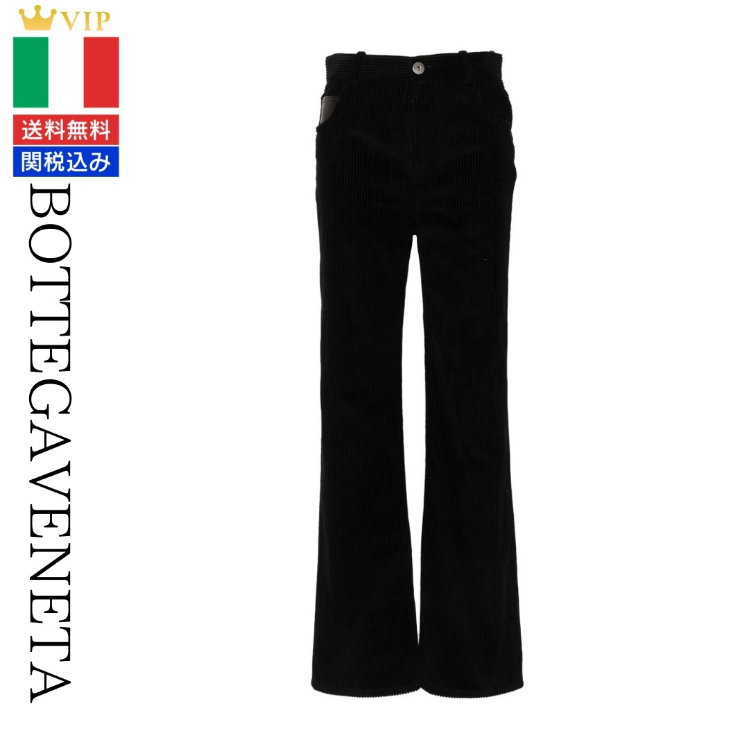 VIP【送料関税込】BOTTEGA VENETA VELVET STRAIGHT TROUSERS