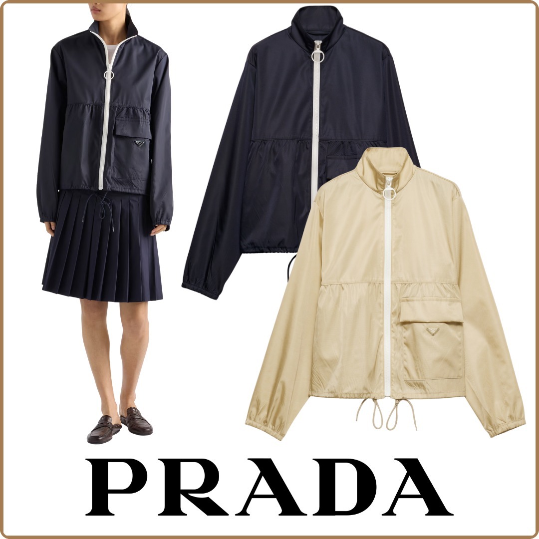 【PRADA】新作 Re-Nylon blouson jacket ブルゾン ジャケット