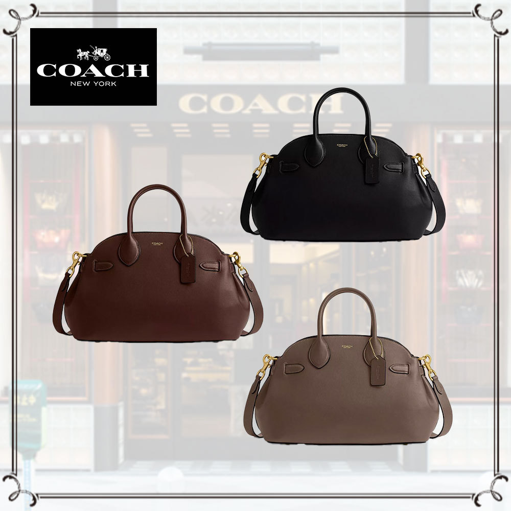 《 COACH 》エンパイア キャリーオール バッグ 35（2WAY）