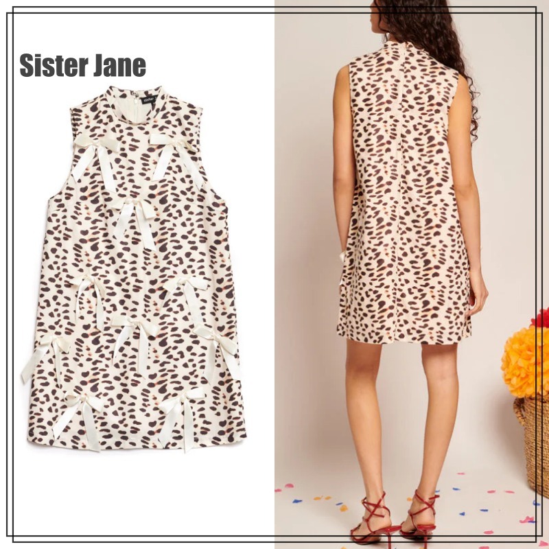 Sister Jane サテンリボン付 カタリナミニドレス 関税送料込