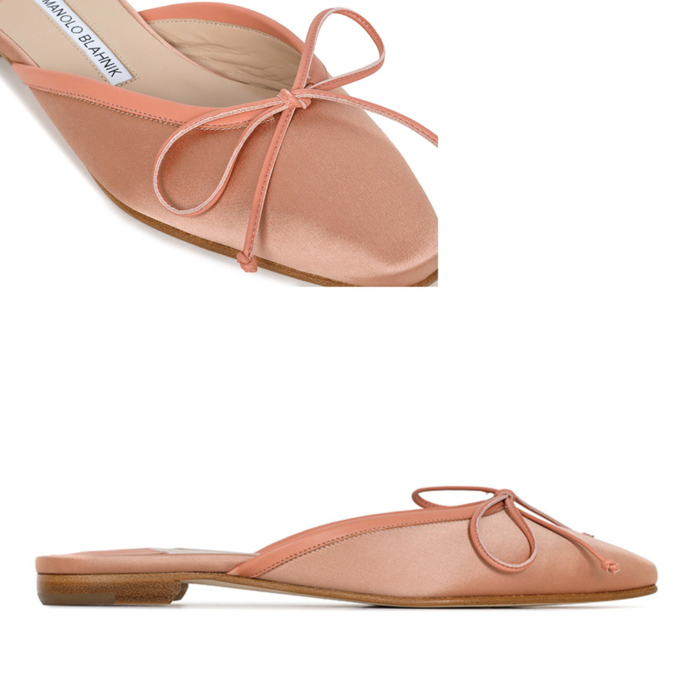 関税負担なし☆Manolo Blahnik Ballerimu 10 ミュール