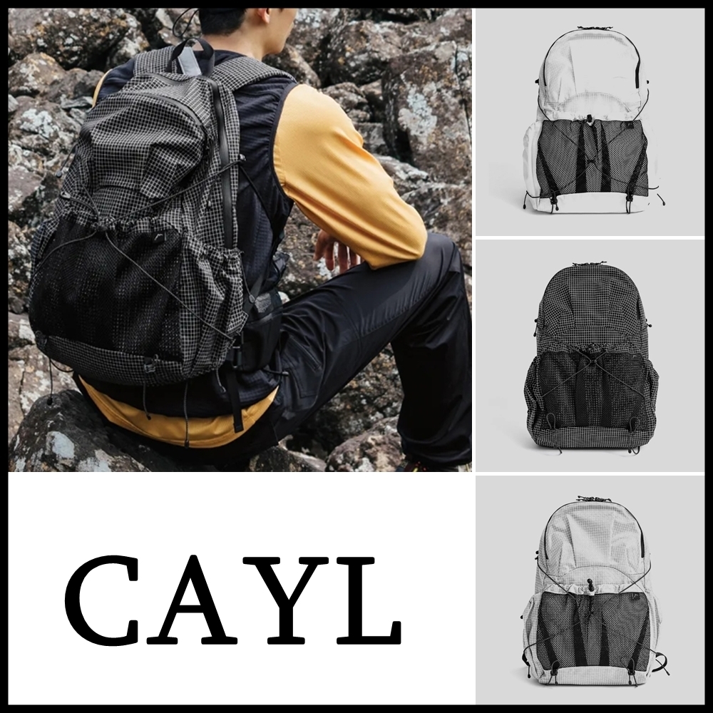 【CAYL】SOBAEK GRID WHITE BALCK GREY 3色