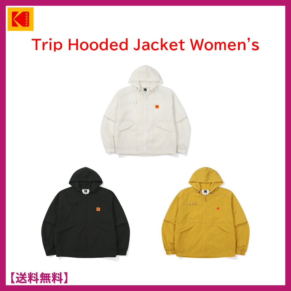 韓国人気★KODAK★Trip Hooded Jacket Women's フードジャケット