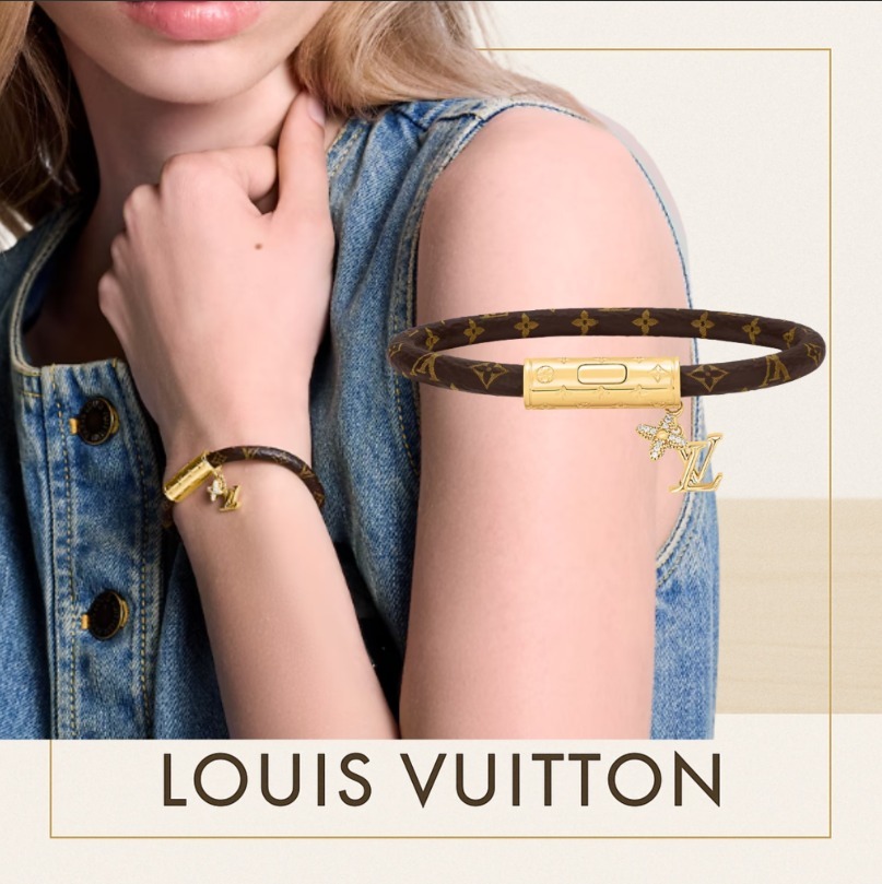 【LOUIS VUITTON】ブレスレット・プッシュ 100％正規品