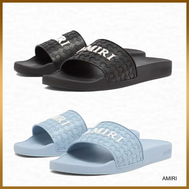 【AMIRI】MA クワッドプールスライド サンダル ロゴ 2色