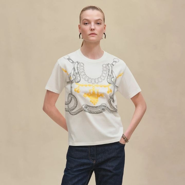 《アートをまとう。》HERMES Palefroi Remix Tシャツ