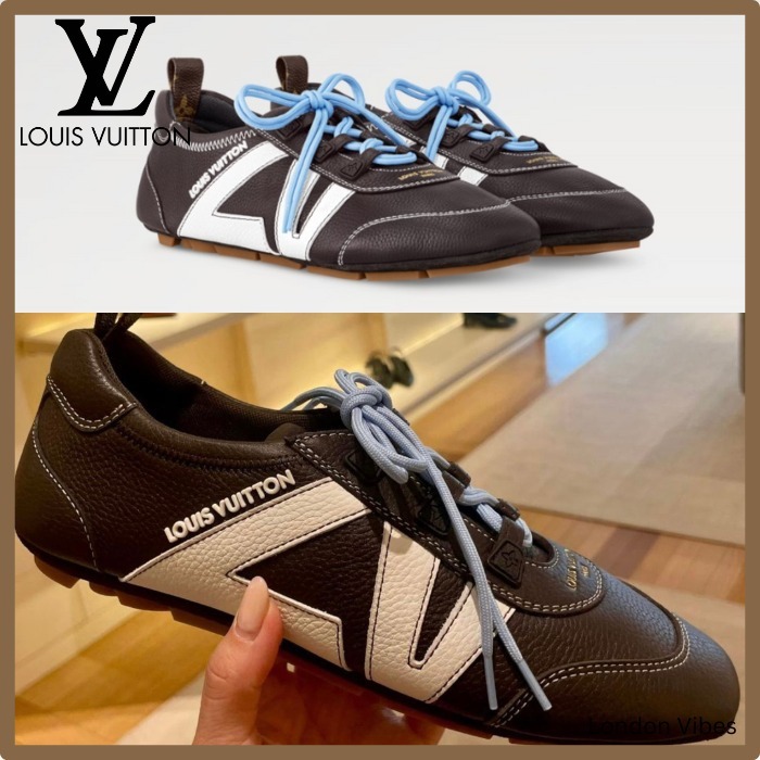 海外限定カラー♪ Louis Vuitton スニーカリーナ ブラウン