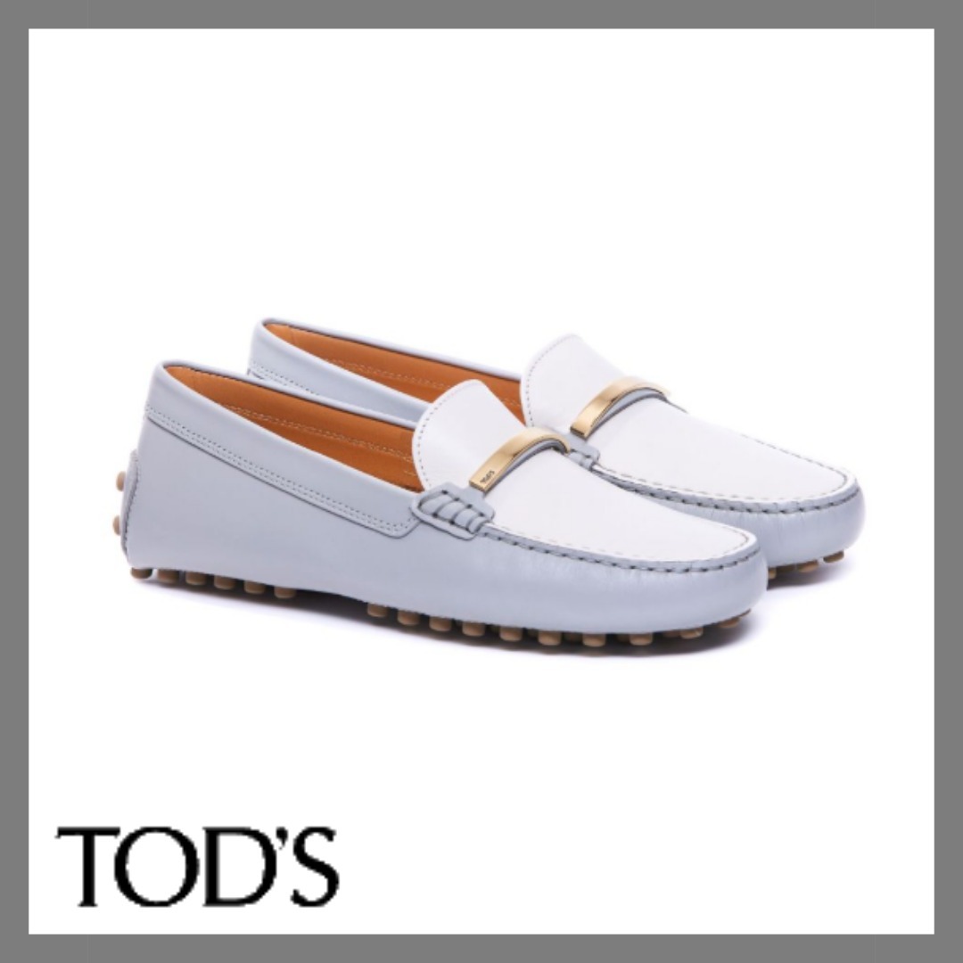 関税込【TOD'S】ゴンミーニ レザードライビングシューズ