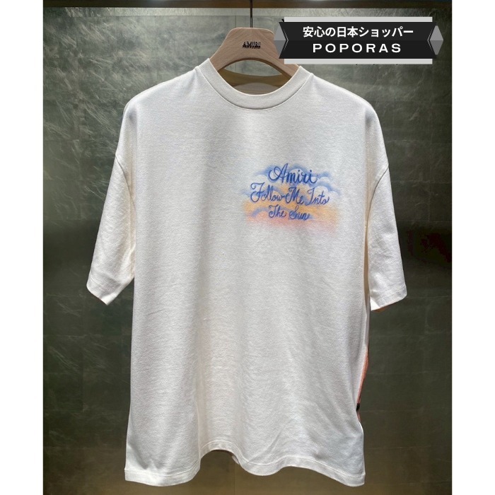 【AMIRI】アミリ フォローミー オーバーサイズ Tシャツ ホワイト
