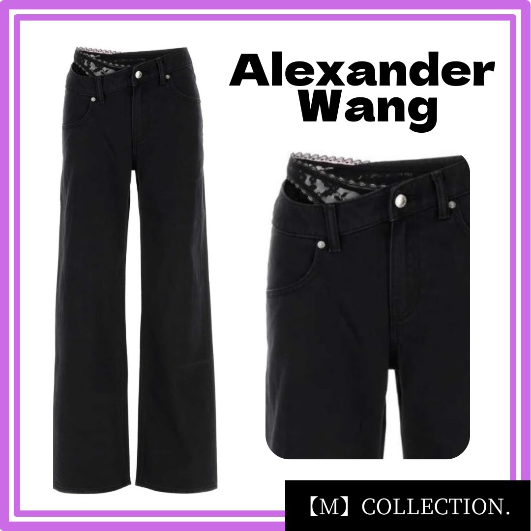 Alexander Wang サイド レースジーンズ