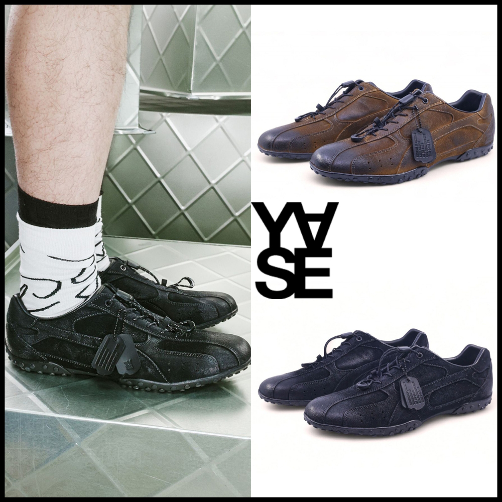 YASE ■ [Yase x Choi Gyul] Spider Wax Washing Sneakers
