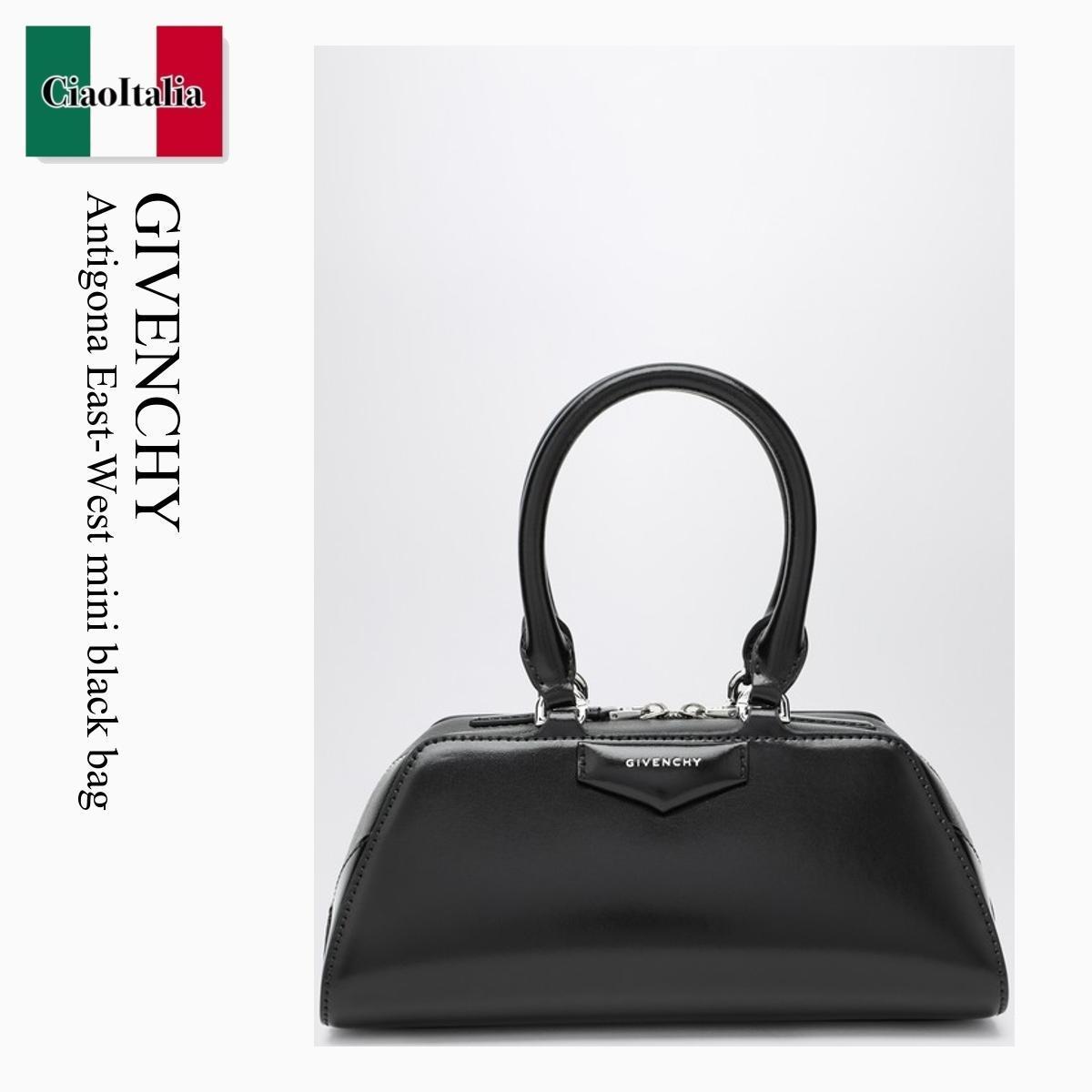 ハンドバッグ Givenchy Antigona East-West Mini Black Bag