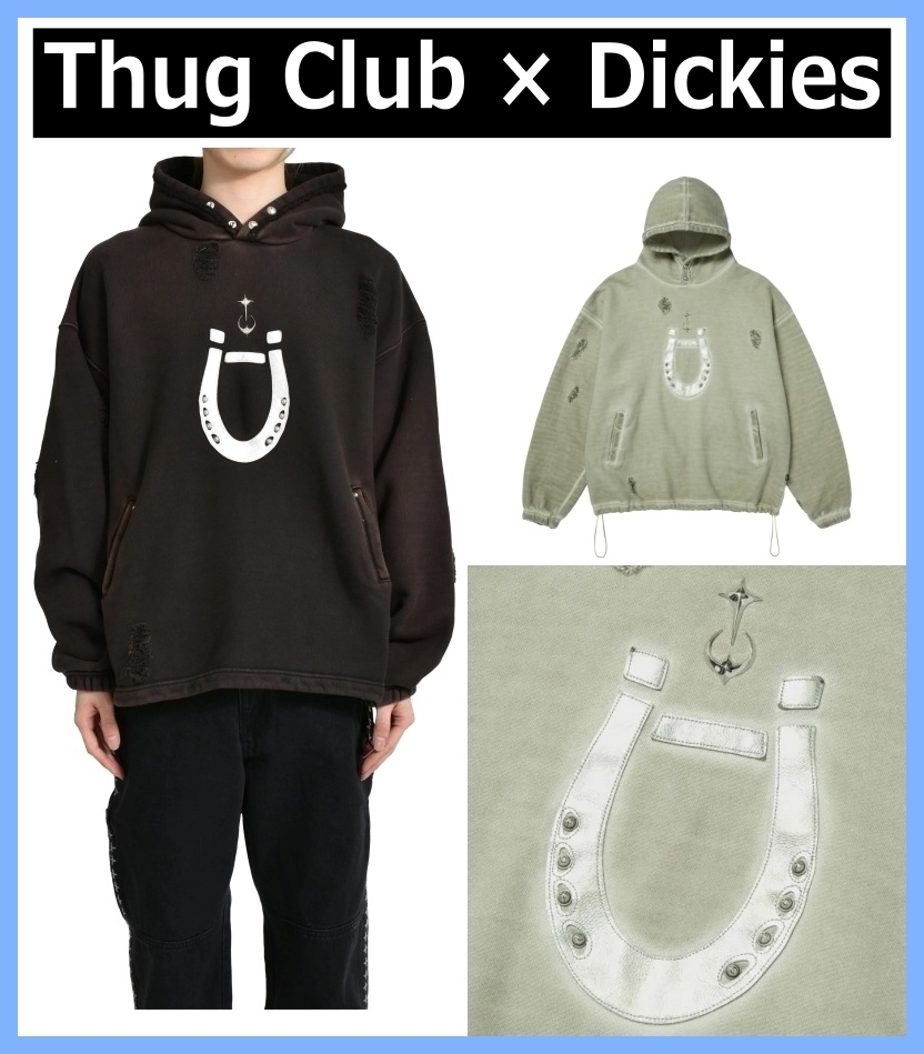 ★ Thug Club × Dickies ★ HOOF HOODIE パーカー コラボ