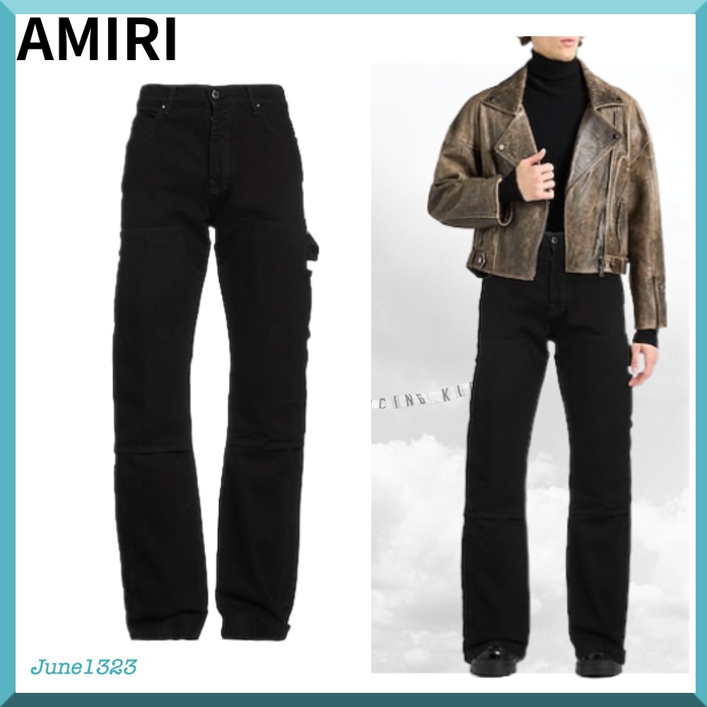 国内配送【AMIRI】ブラック ジーンズ