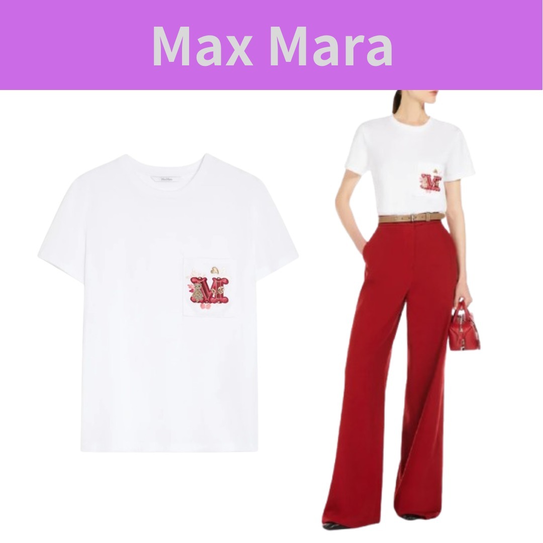 【関税込み】☆Max Mara☆Nunzio Tシャツ 2511941021600 004