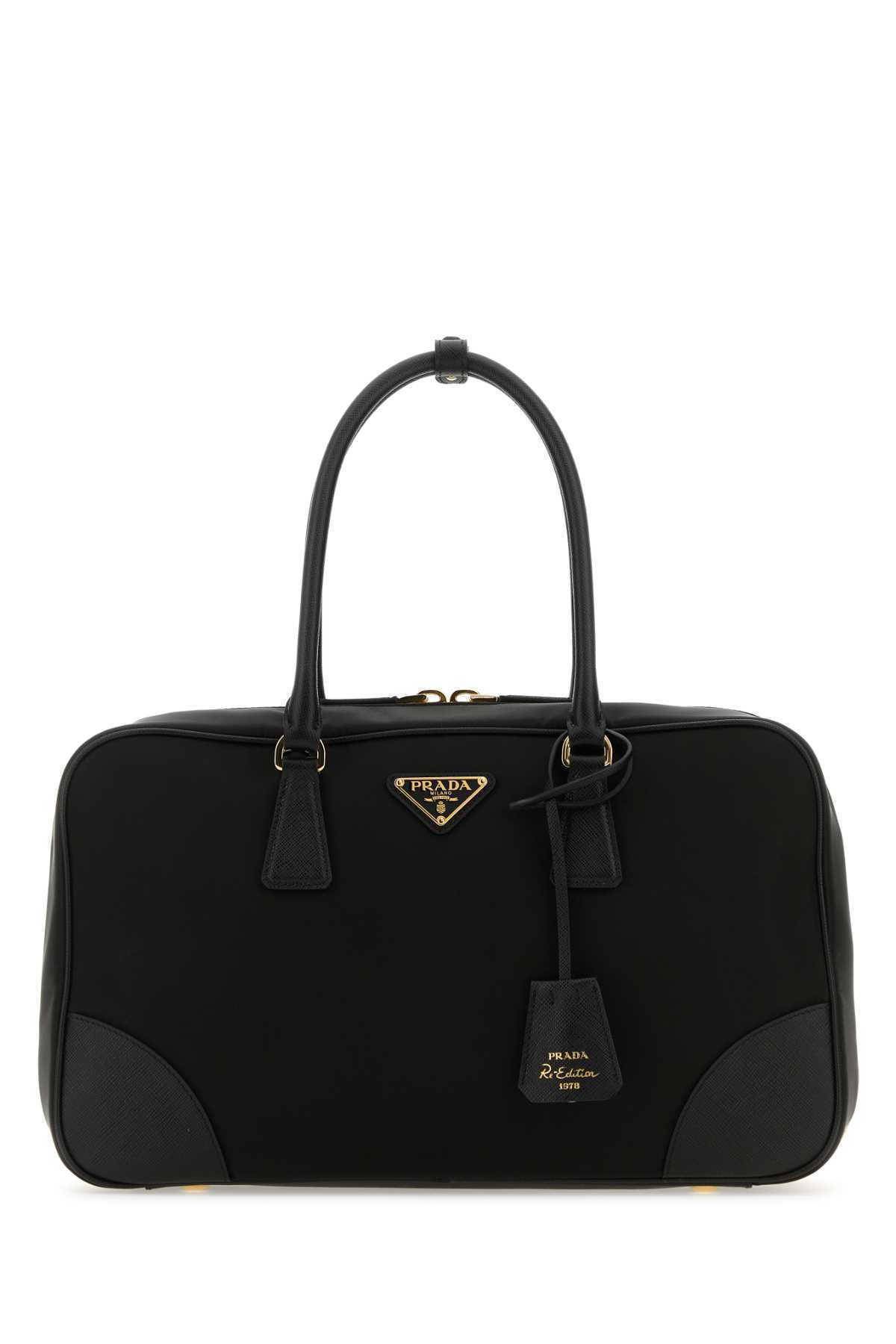 【送料&関税込】Prada Black Nylon And Leather Re-edition 197