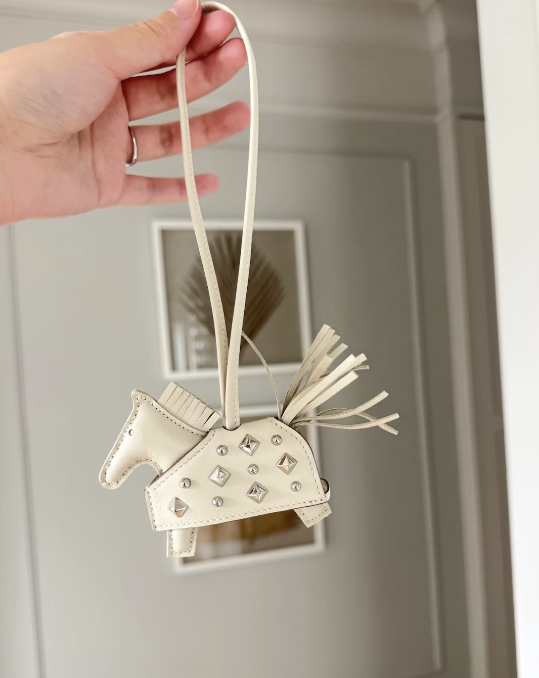 スタッズ HERMES エルメス ペガサスチャーム バッグチャーム