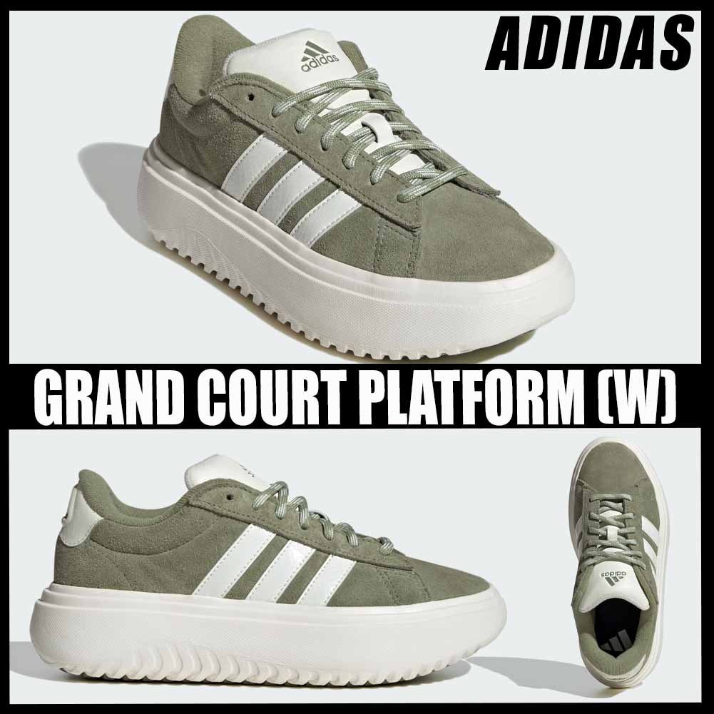 ◆正規品◆ADIDAS GRAND COURT PLATFORM (W)◆関税/送料込◆人気