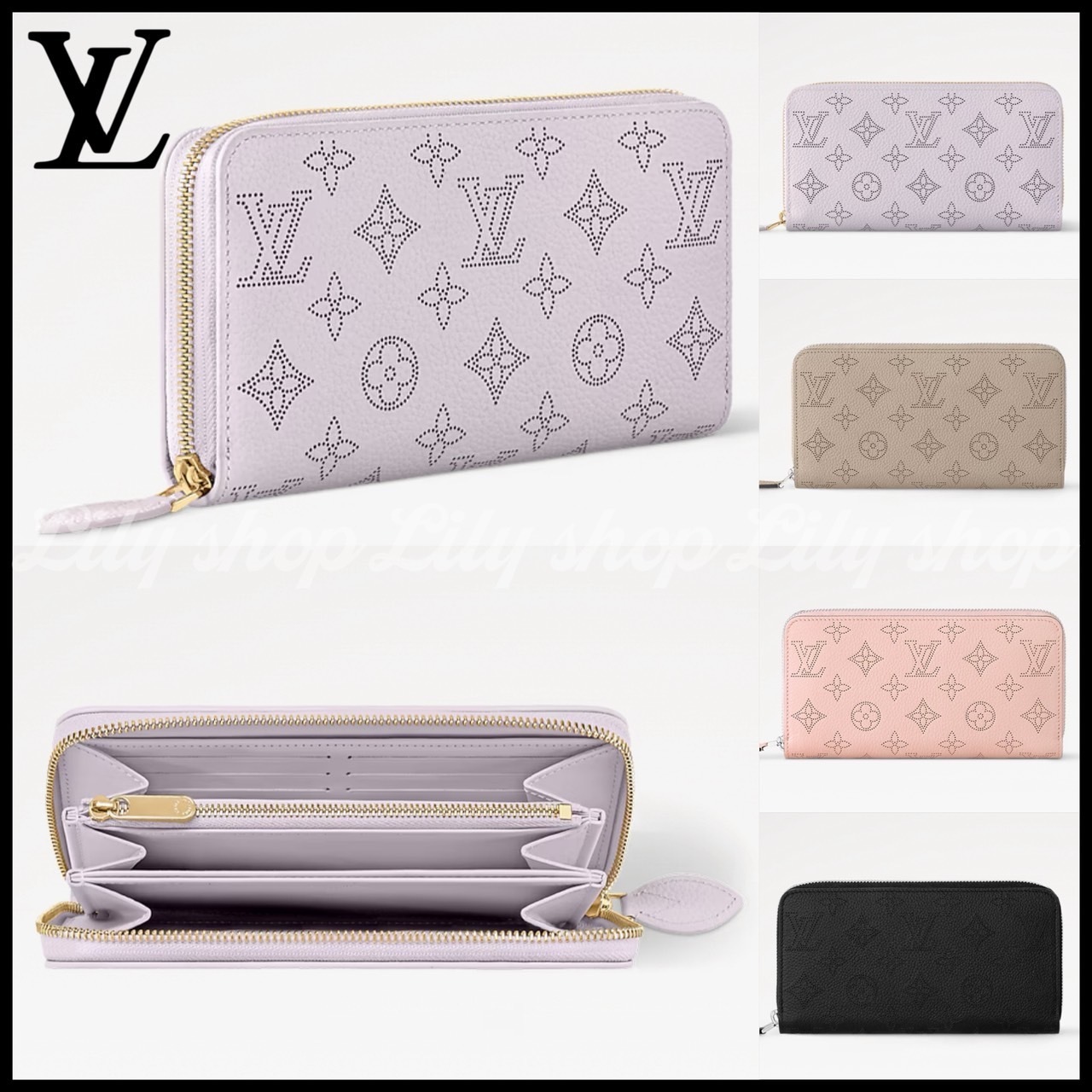 マヒナレザーの上品さ際立つ【Louis Vuitton】 長財布
