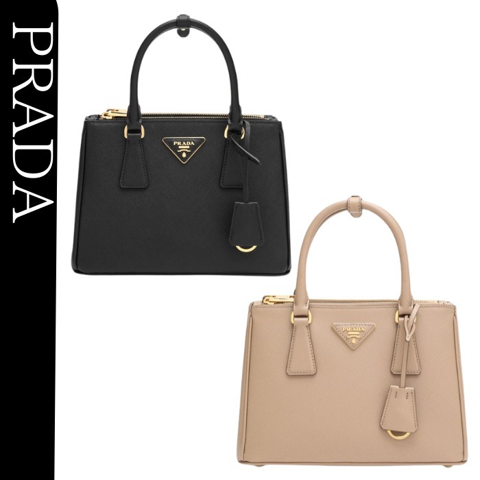 関税込★VIP価格【PRADA】サフィアーノレザー スモールバッグ
