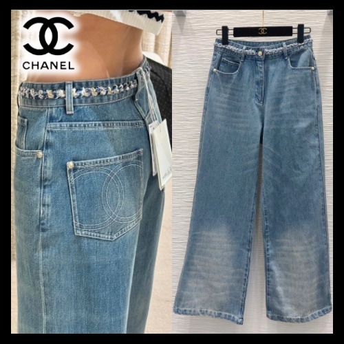 大変人気☆フレアシルエットが可愛い♪【CHANEL】 デニム P79894