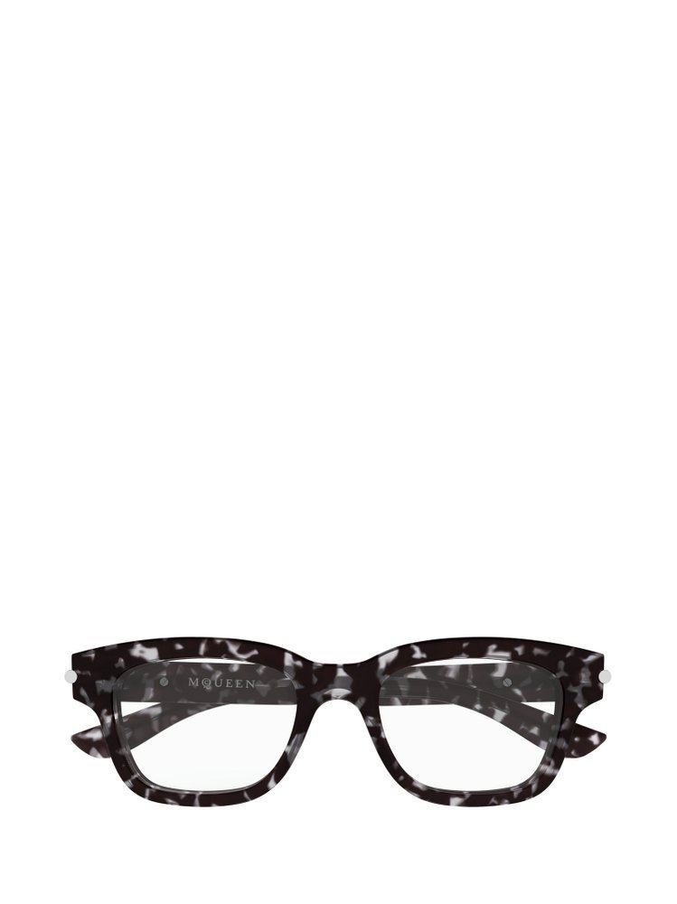 ALEXANDER MCQUEEN 長方形フレムメカネ AM0497O 006