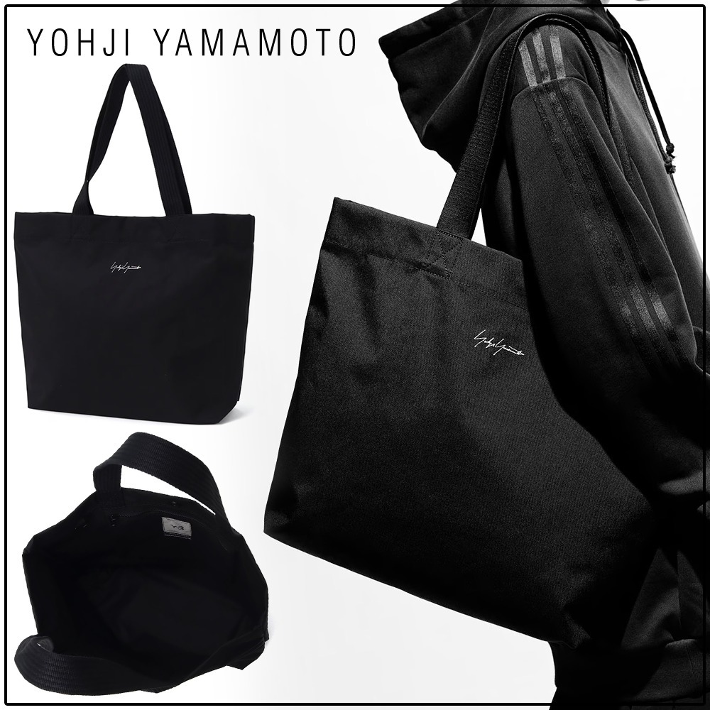 国内即発【Yohji Yamamoto】Y-3 KURO CANVAS トートバッグ
