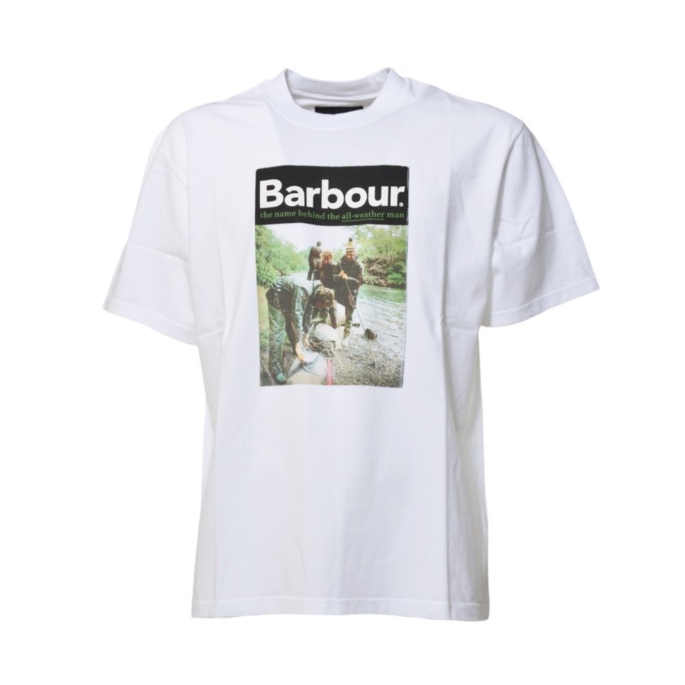 BARBOUR オルウェサオハサイスクラフィックTシャツ 【関税込】