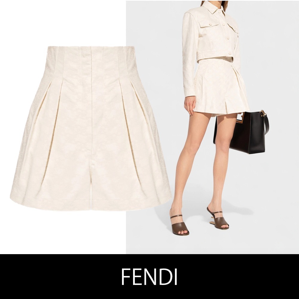 FENDI★ハイウエスト ショートパンツ★送関込