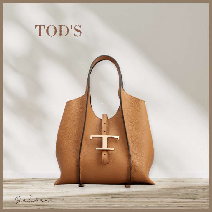 【TOD'S】タイムレスショッピングバックレザー ミニ