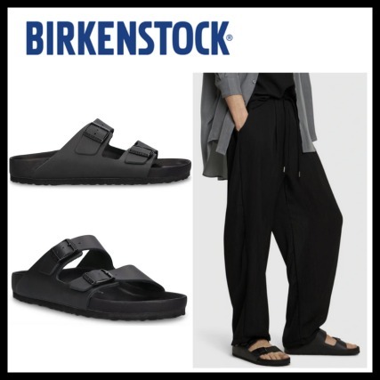 《BIRKENSTOCK》Arizona Exquisite leather sandals【正規取扱】