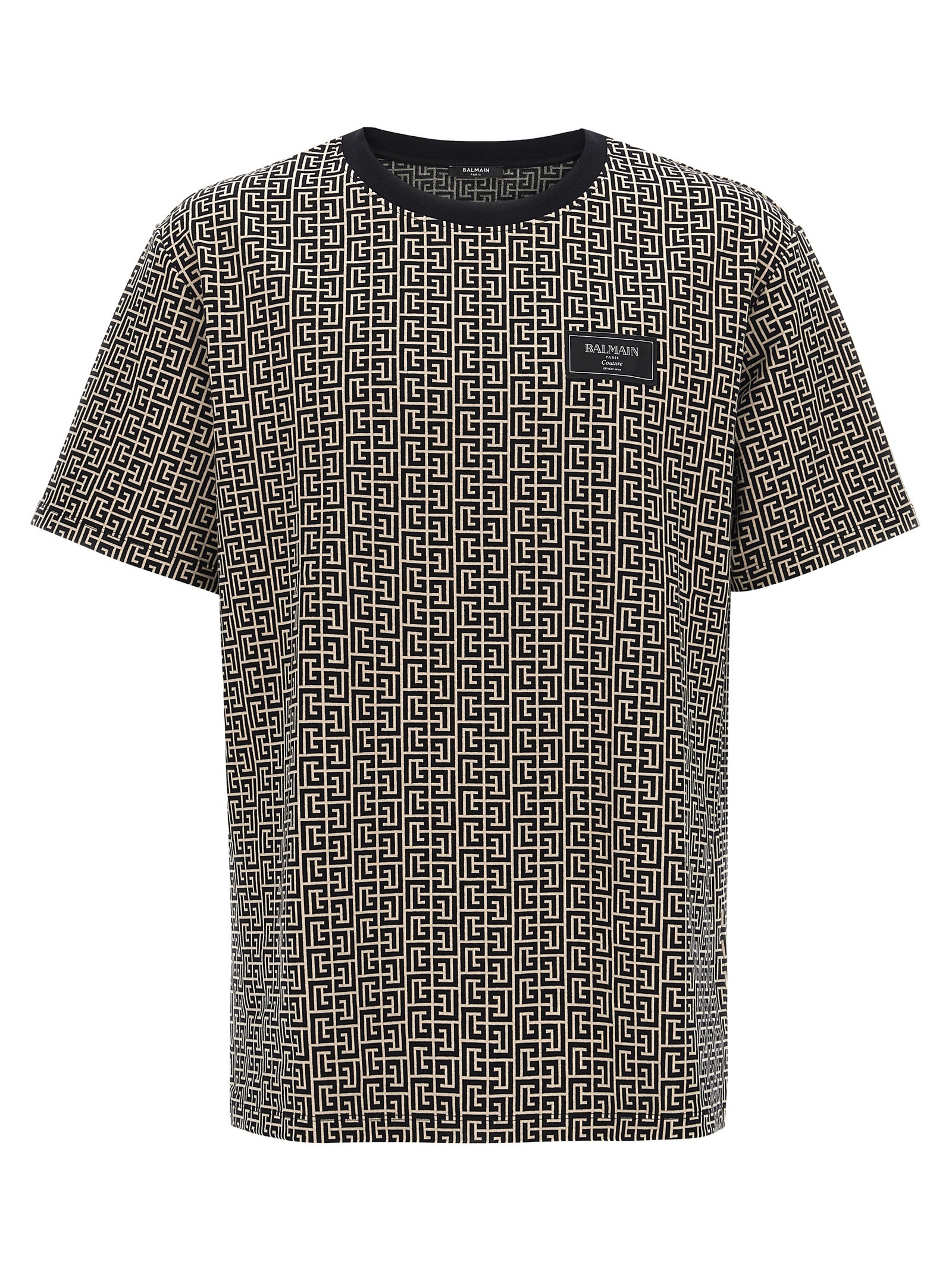 Tシャツ・カットソー BALMAIN 'Monogram Couture' T-shirt