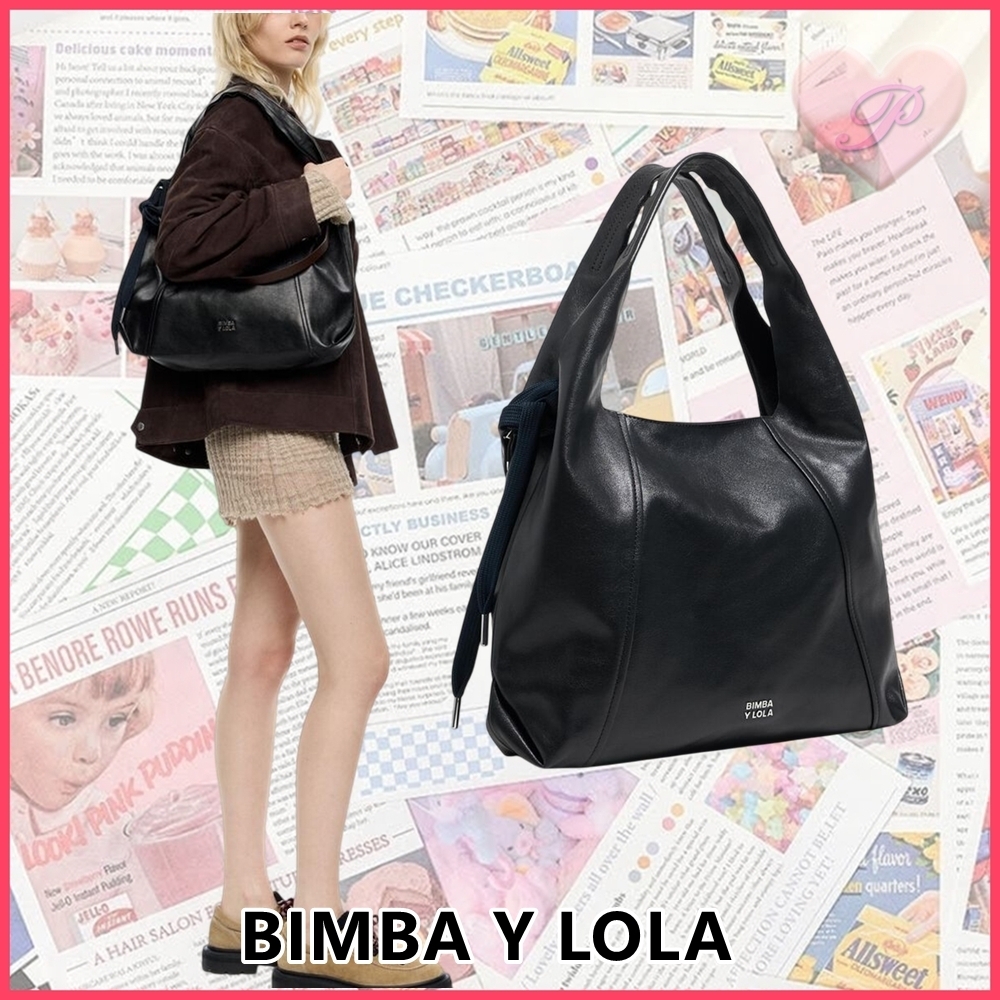【BIMBA Y LOLA】2Wayレザー製ショルダーバッグ