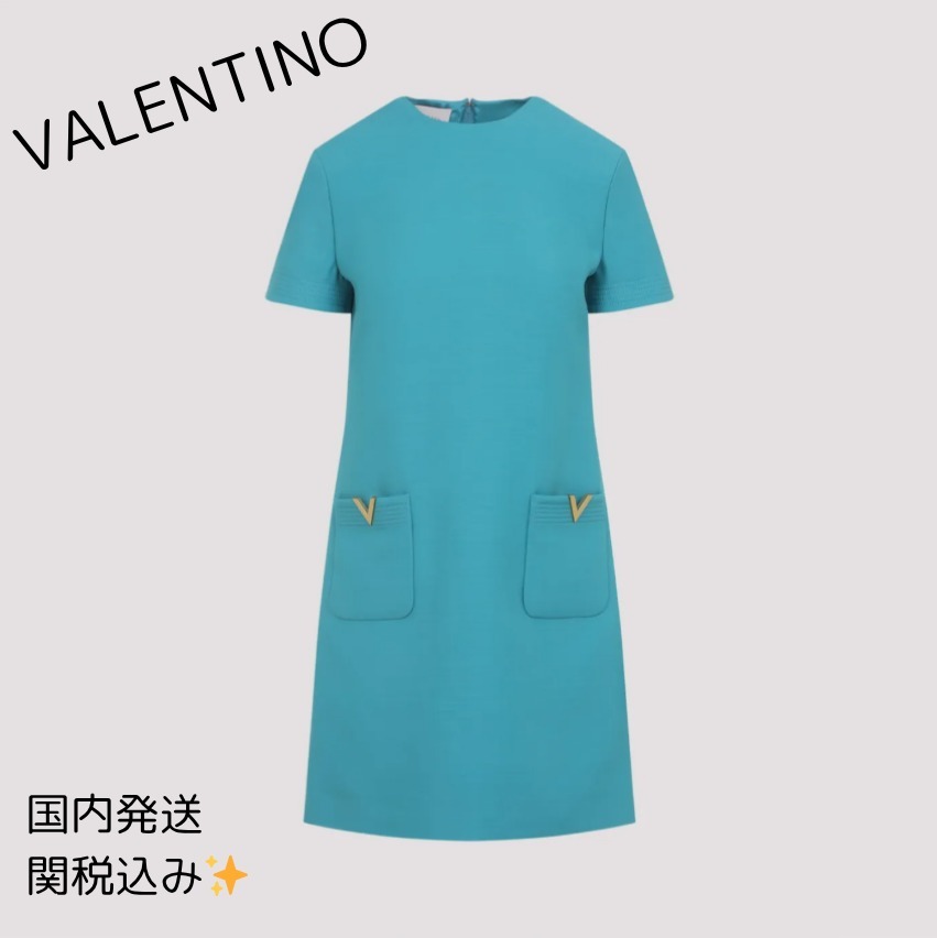 ワンピース Valentino Virgin Wool Mini Dress