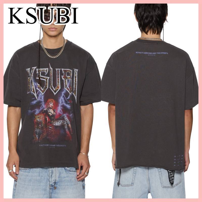 KSUBI kingdom ekcess Tシャツ 半袖 Faded Black 送料込み